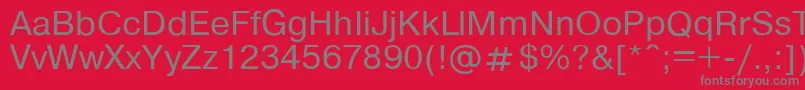 Подробнее о шрифте PragmaticaRegular Шрифт PragmaticaRegular – серые шрифты на красном фоне