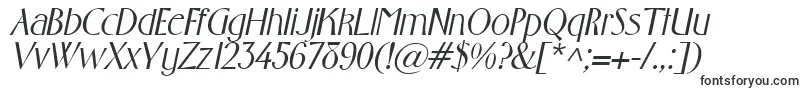 GabrielItalic-fontti – Alkavat G:lla olevat fontit