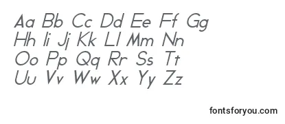 Обзор шрифта GeddesItalic
