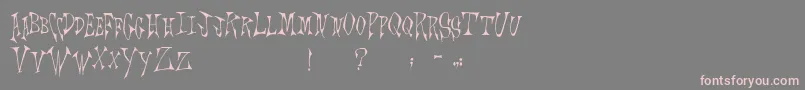 More about Scrawlings Font Scrawlings Font – Pink Fonts on Gray Background