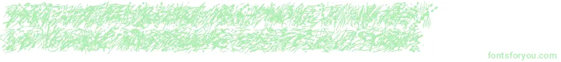 Pollock5ctt-Schriftart – Grüne Schriften