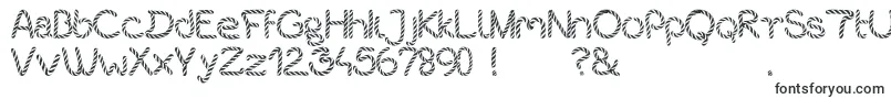 Bistort-fontti – Käsinkirjoitetut fontit