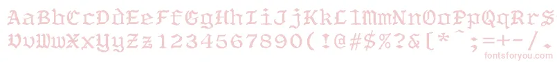 OldeworldBoldWd-Schriftart – Rosa Schriften