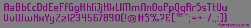 Ladyiex Font – Purple Fonts on Gray Background