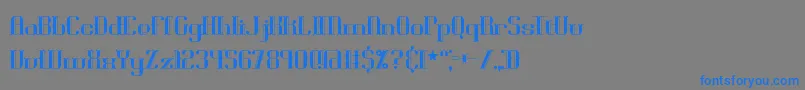 More about BlackoninautBrk Font BlackoninautBrk Font – Blue Fonts on Gray Background
