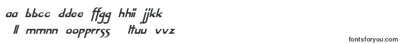 Шрифт VireofontBoldItalic – латышские шрифты