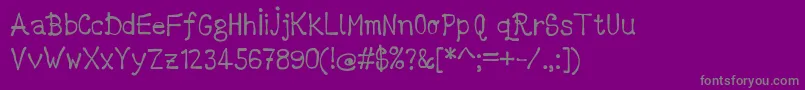 En savoir plus sur la police DccMarkerLatinoByDccanim Police DccMarkerLatinoByDccanim – polices grises sur fond violet