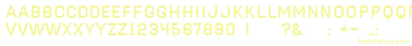 AaHaymaker Font – Yellow Fonts