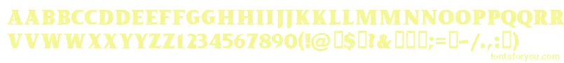 KingofromeFreeForPersonalUseOnly Font – Yellow Fonts