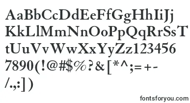 GranjonltstdBold font – computer Fonts