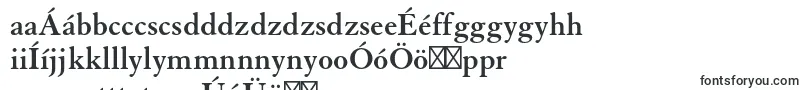 GranjonltstdBold-fontti – unkarilaiset fontit