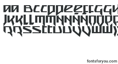 SnubfighterCondensed font – spanish Fonts