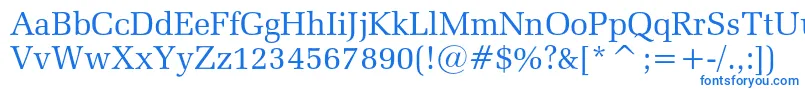 Zapfelliptical711cbt Font – Blue Fonts