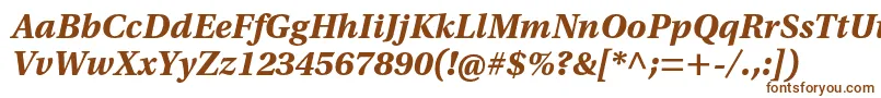 UtopiastdBoldcaptit Font – Brown Fonts