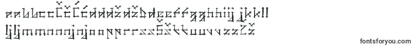 GotikaBrokas-Schriftart – bosnische Schriften