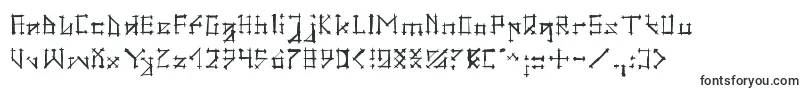 GotikaBrokas-fontti – Alkavat G:lla olevat fontit