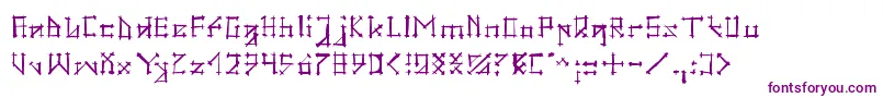 GotikaBrokas Font – Purple Fonts