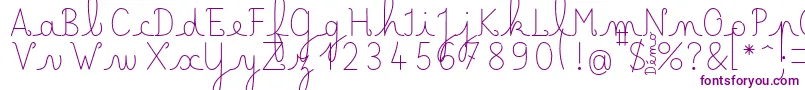 LecteurheureuxRegular Font – Purple Fonts