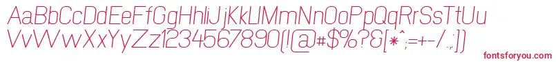 NewmediaRegularItalic Font – Red Fonts