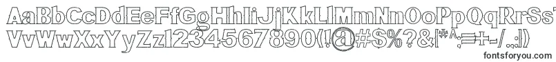 BluegrassOutline Font – Fonts for Microsoft Office