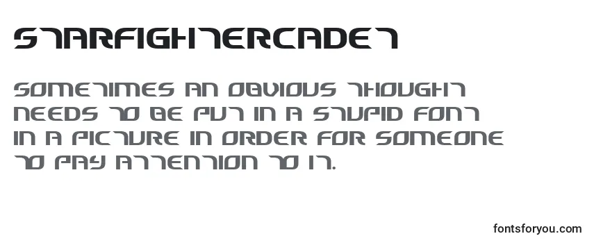 StarfighterCadet-fontti