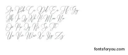 LoveHewits Font