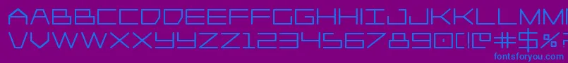 Saiba mais sobre a fonte Player1upheavy Fonte Player1upheavy – fontes azuis em um fundo violeta