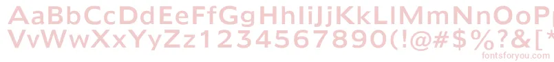 Mayfarlong Font – Pink Fonts on White Background