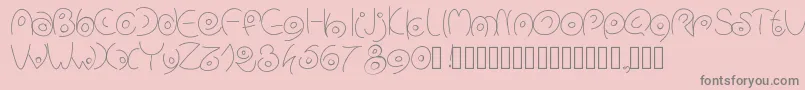 Weitere Informationen zur Pwcirclefonts-Schriftart Pwcirclefonts-Schriftart – Graue Schriften auf rosa Hintergrund