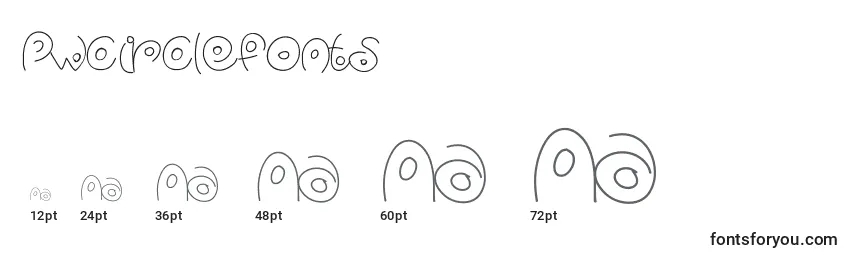 Pwcirclefonts Font Sizes