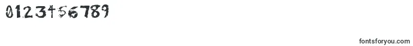 PotatoPress Font – Fonts for Numbers and Digits