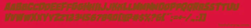 Lisätietoja Marshthingrotal-fontista Marshthingrotal-fontti – ruskeat fontit punaisella taustalla