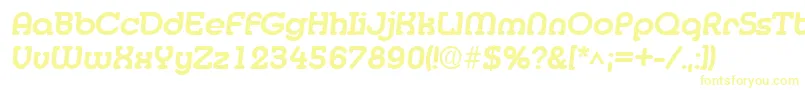 MedflyExtrabold Font – Yellow Fonts