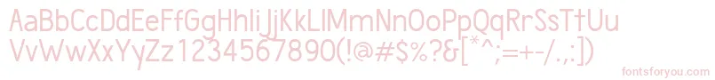 WumbologyBook Font – Pink Fonts on White Background