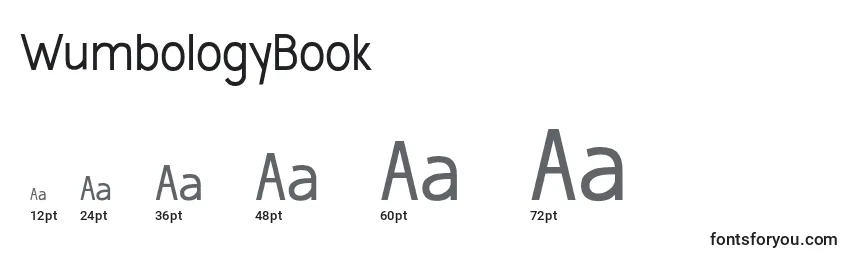 WumbologyBook Font Sizes