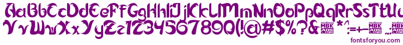Alamak Font – Purple Fonts