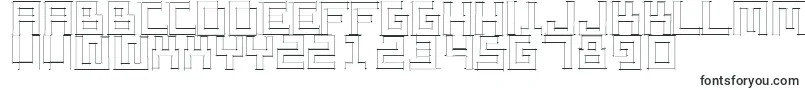 Шрифт Sketchiquaa – шрифты для КОМПАС-3D