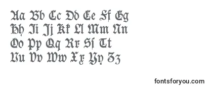 Review of the Goeschen Font