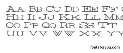 ThinWide Font