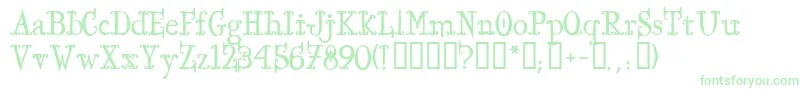 IronworksTM Font – Green Fonts