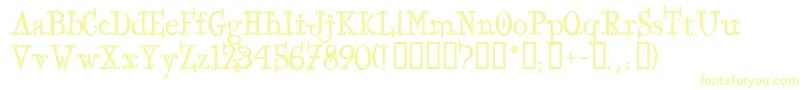 IronworksTM Font – Yellow Fonts