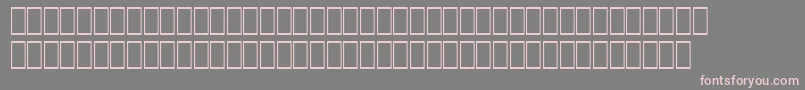 Hqpb5 Font – Pink Fonts on Gray Background