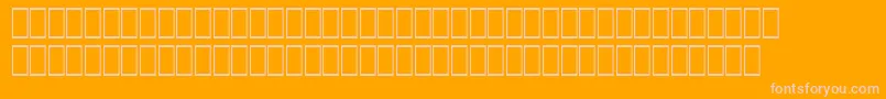 Hqpb5 Font – Pink Fonts on Orange Background