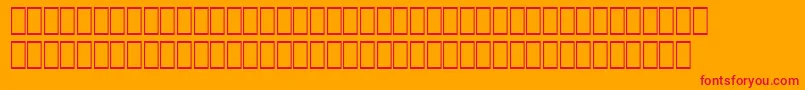 Hqpb5 Font – Red Fonts on Orange Background