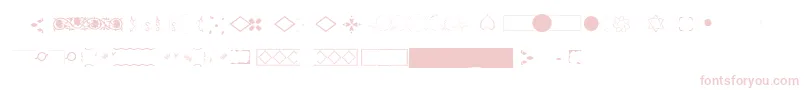 Pfornmtreasures2Layer2 Font – Pink Fonts on White Background