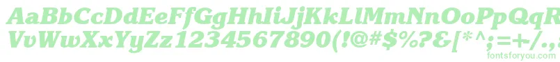 Karlajohnson8Heavycursivesh Font – Green Fonts