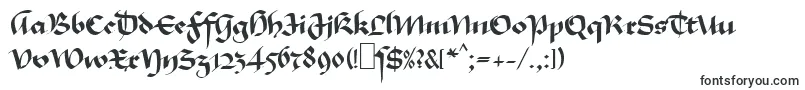 Шрифт MaGkursiv1 – ханукальные шрифты