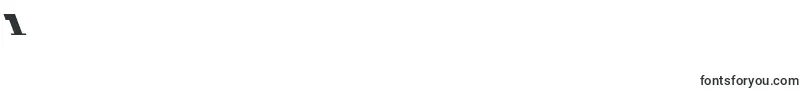 Drosselmeyerleft Font – Fonts for Digit 1
