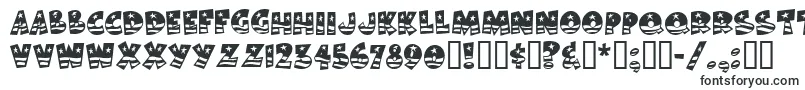 BodieMf-Schriftart – Großbuchstabenschriften