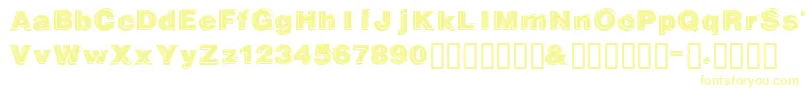 Gautsmotelupperright Font – Yellow Fonts